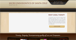 Desktop Screenshot of microendoofsantacruz.com