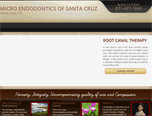 Tablet Screenshot of microendoofsantacruz.com